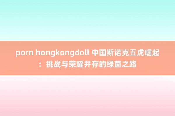 porn hongkongdoll 中国斯诺克五虎崛起：挑战与荣耀并存的绿茵之路