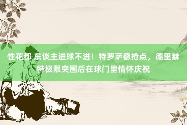 性花都 东谈主进球不进！特罗萨德抢点，德里赫特极限突围后在球门里情怀庆祝