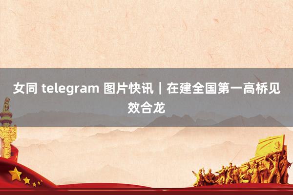 女同 telegram 图片快讯｜在建全国第一高桥见效合龙